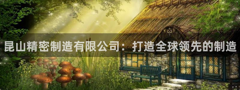 彩神viii是正规平台吗?：昆山精密制造有限公司：打造全球领先的制造