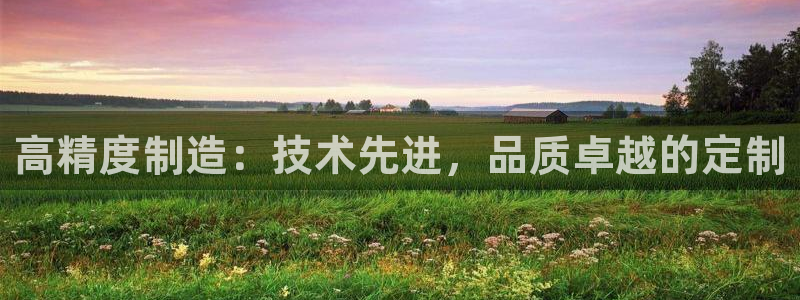 彩神v：高精度制造：技术先进，品质卓越的定制