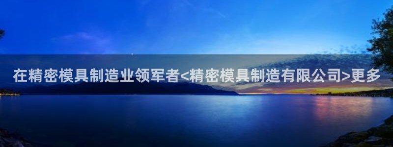 彩神8彩平台客服：在精密模具制造业领军者<精密模具制造有限公司>更多