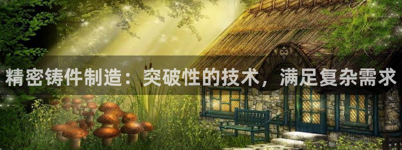 彩神VI首页：精密铸件制造：突破性的技术，满足复杂需求
