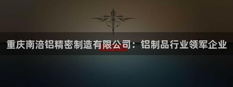 彩神v8购彩大厅登：重庆南涪铝精密制造有限公司：铝制品行业领军企业