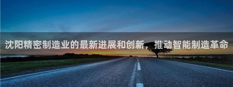 彩神v8app：沈阳精密制造业的最新进展和创新，推动智能制造革命