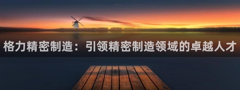 彩神系列平台：格力精密制造：引领精密制造领域的卓越人才