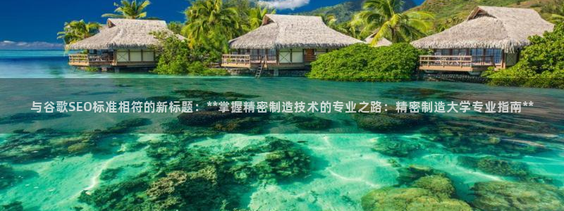 彩神购彩-购彩大厅入口老版：与谷歌SEO标准相符的新标题：**掌握精密制造技术的专业之路：精密制造大学专业指南
